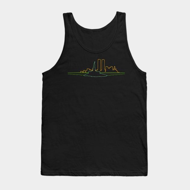 Escape from New York | NYC Skyline Tank Top by directees